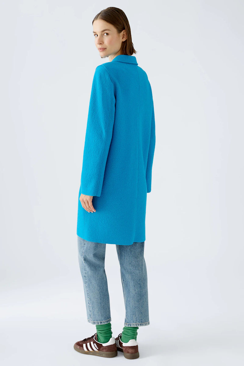 OUI MAYSON COAT BOILED WOOL - PURE NEW WOOL IN OCEAN BAY – Elaine