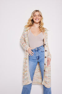 LISA TODD DREAM WEAVER DUSTER IN MULTI