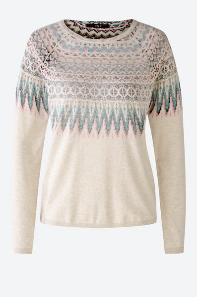 OUI JUMPER IN PURE COTTON