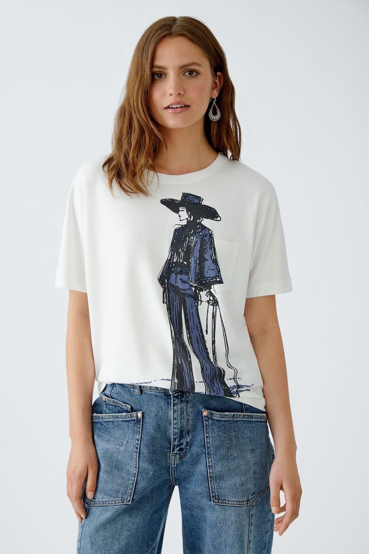 OUI RODEO GIRL T-SHIRT