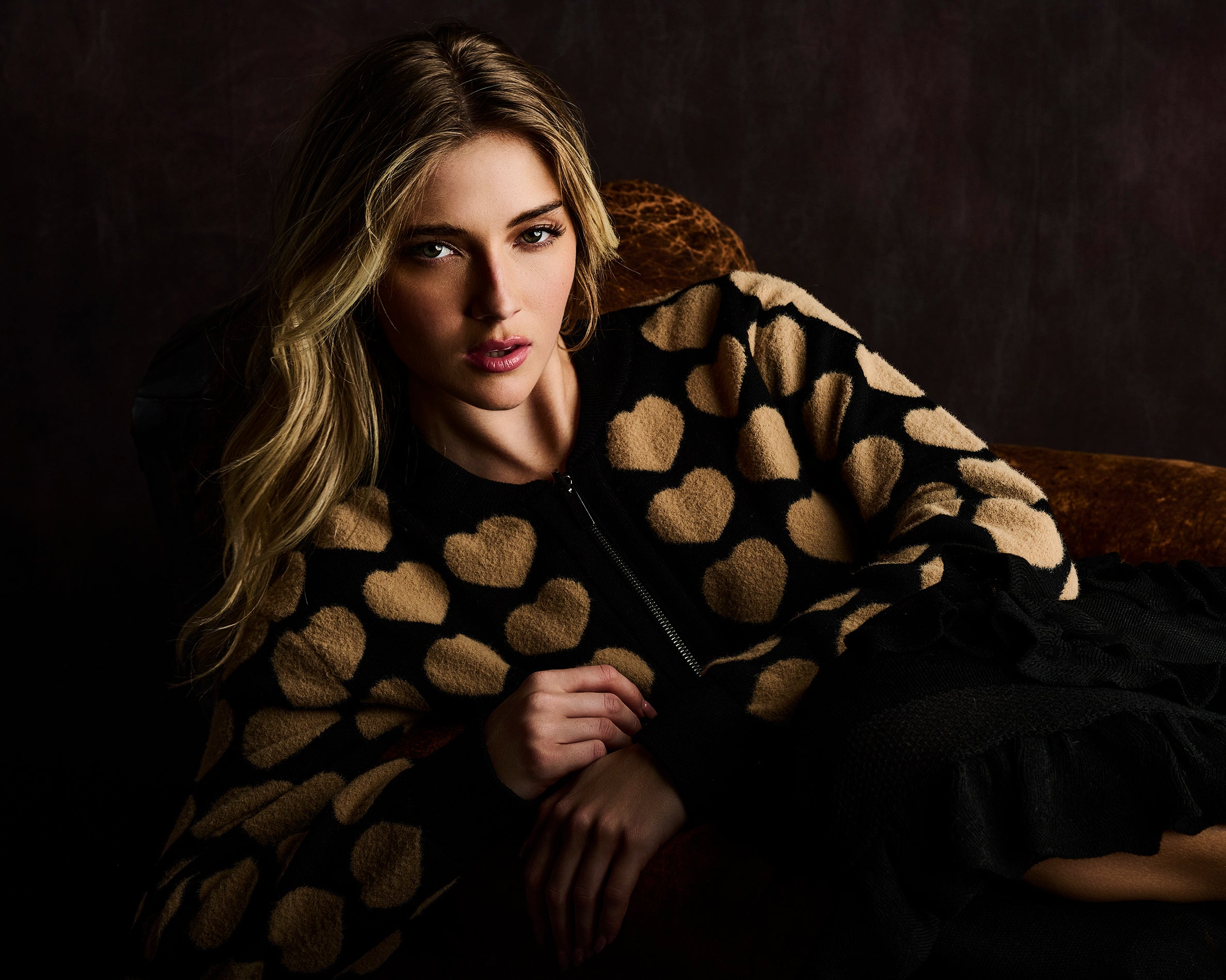 LISA TODD ALL HEART SWEATER