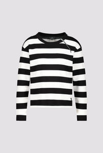 MONARI STRIPED SWEATSHIRT