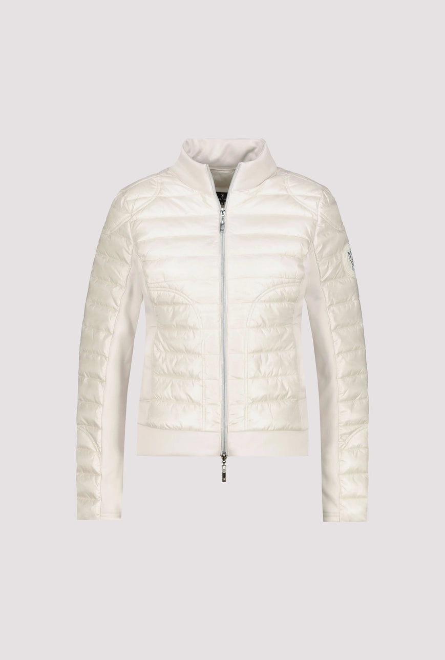 QUILTED JACKET WITH NEOPRENE
