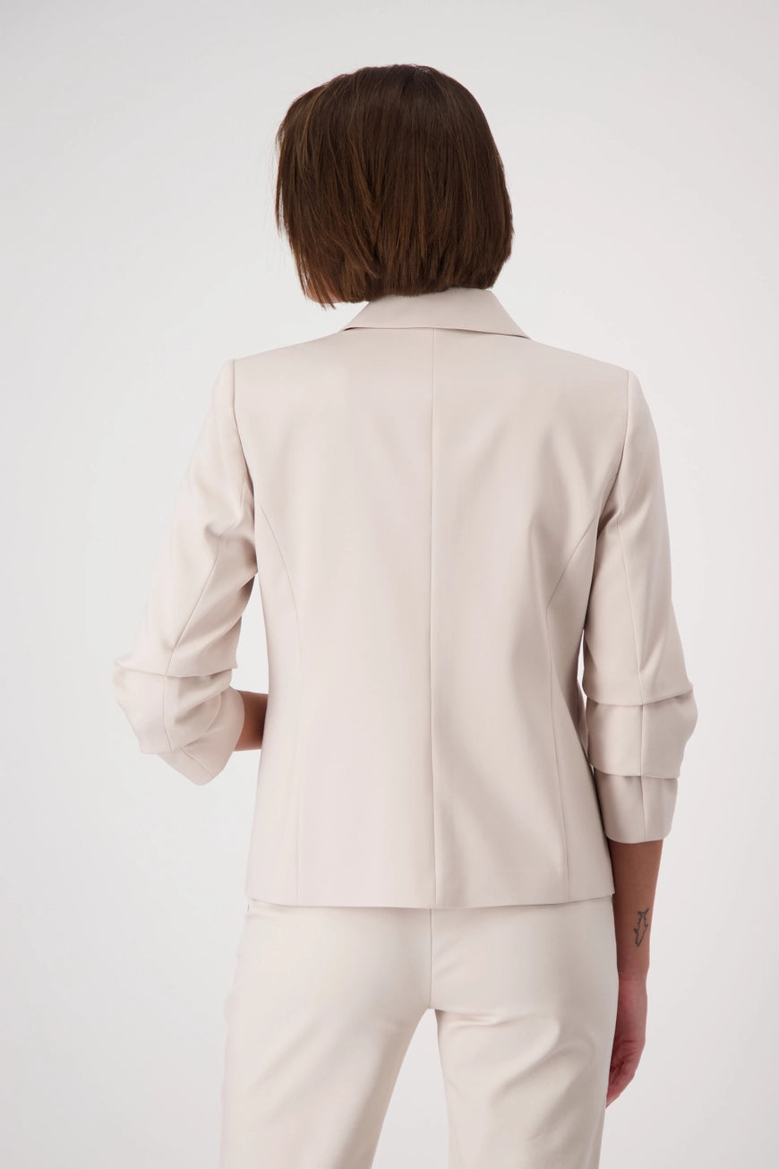 BLAZER WITH ¾ SLEEVES AVAILABLE IN TURQUOISE