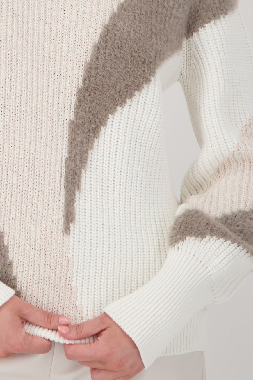 JUMPER WITH INLAY PATTERN