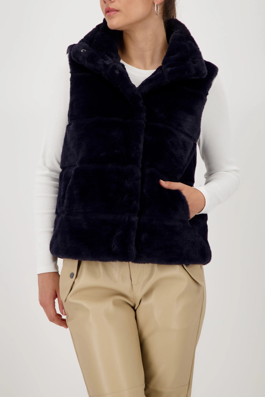 MONARI ELEGANT FAUX FUR VEST