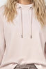 MONARI SWEATSHIRT WITH STAND-UP COLLAR