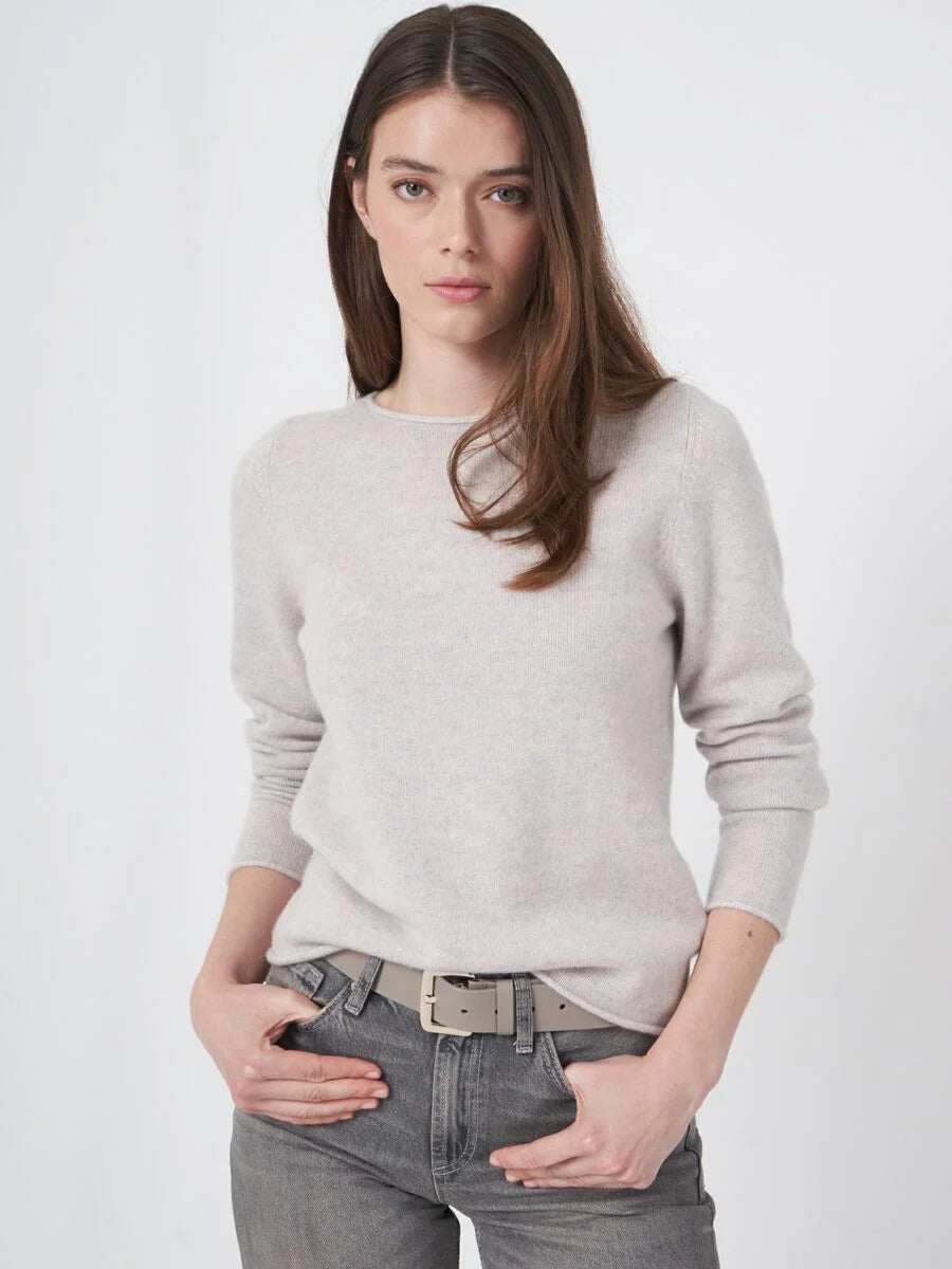 REPEAT CERTIFIED ORGANIC CASHMERE BOATNECK SWEATER