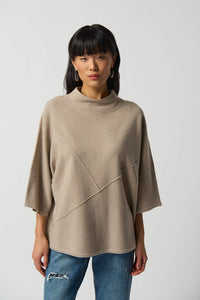 BOXY BELL SLEEVED TOP