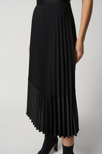GERORGETTE AND SATIN PLEATED SKIRT 234068