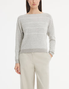 SARAH PACINI SWEATER – GARTER KNIT MADE IN ITALY | 24111068-25