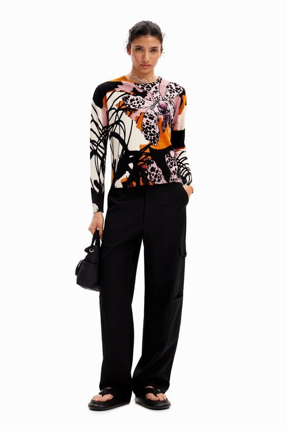 DESIGUAL - M. Christian Lacroix corchad pullover