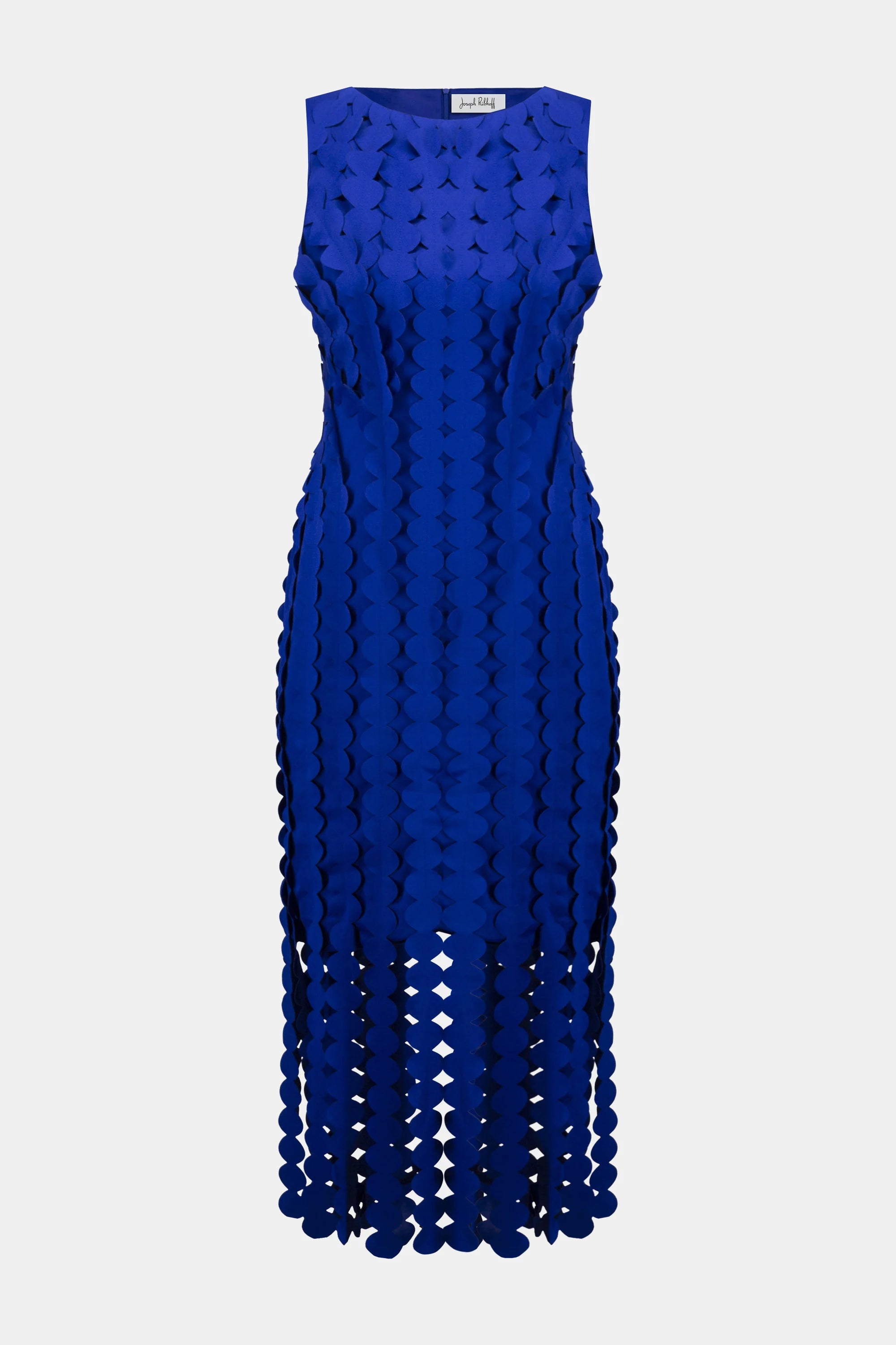 SIGNATURE| SCUBA KNIT SHEATH DRESS WITH CIRCLE FRINGES 252712 Elaine Dickinson SIGNATURE| SCUBA KNIT SHEATH DRESS WITH CIRCLE FRINGES 252712 Elaine Dickinson