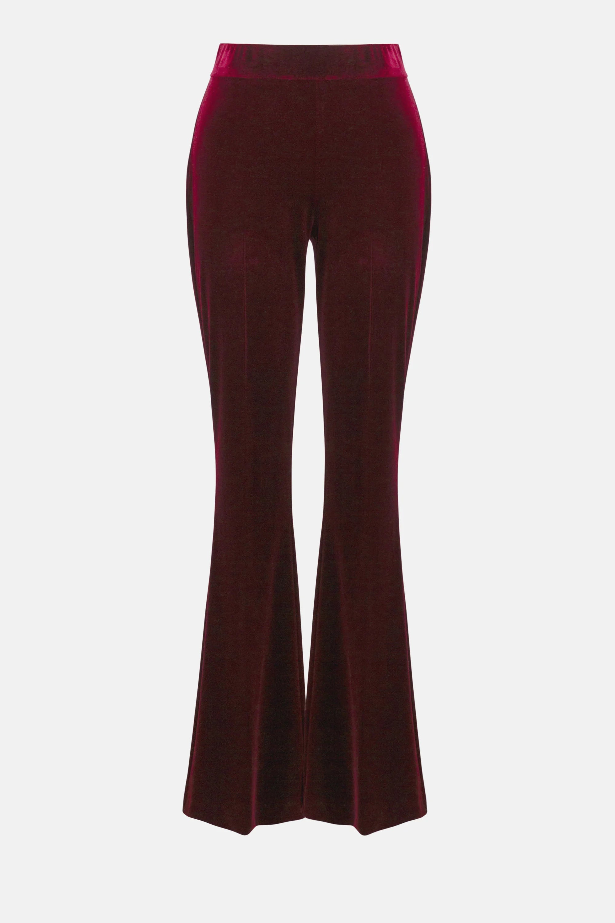VELVET FLARED PULL-ON PANT  254195