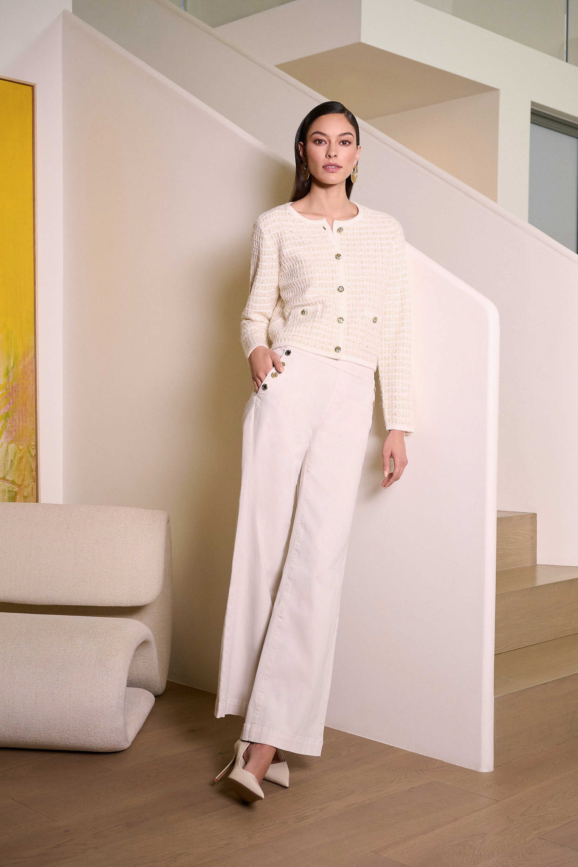 CLASSIC WIDE LEG PULLON JEAN 254919