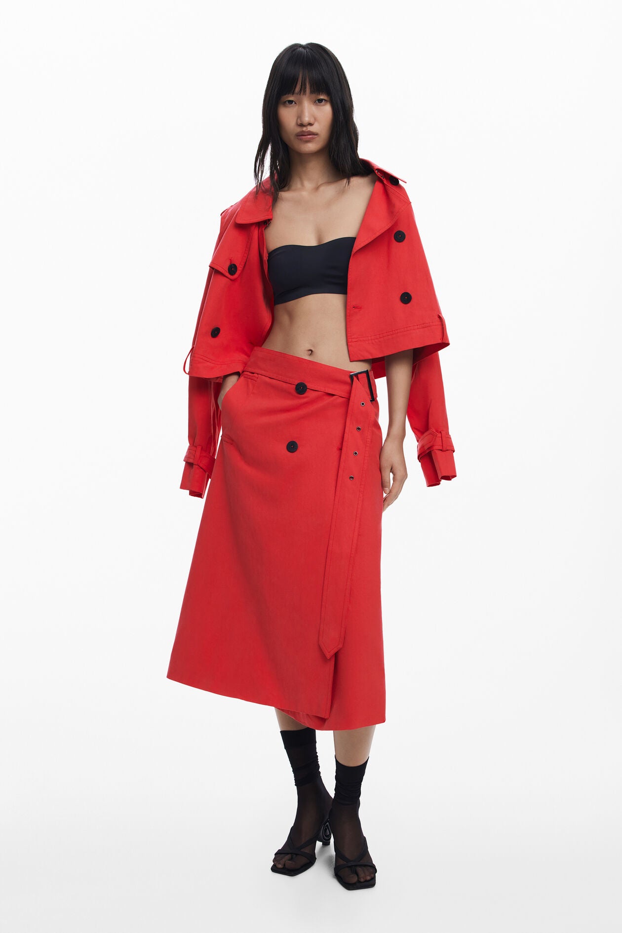 5 WAY DETACHABLE TRENCH COAT