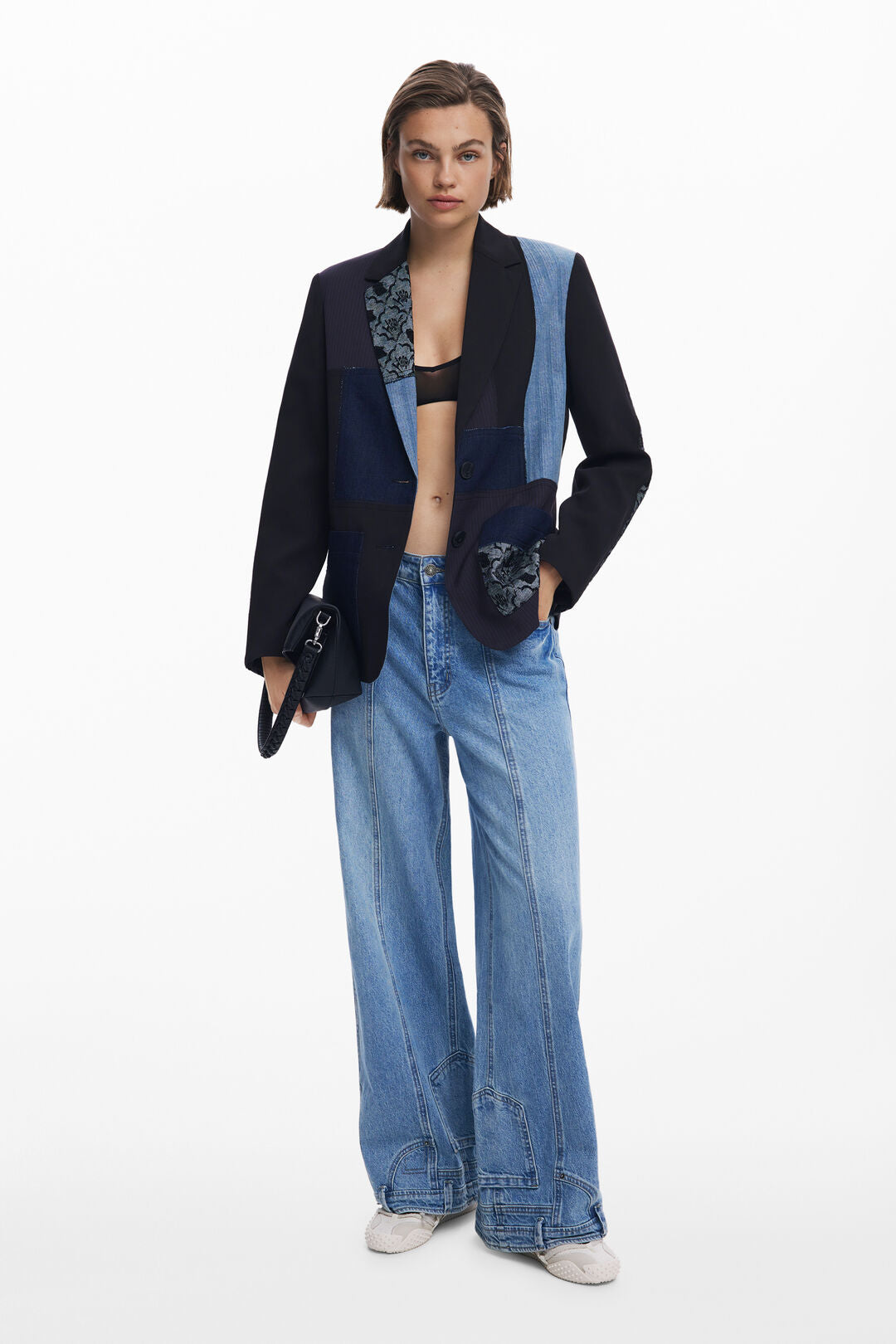 DESIGUAL PATCHWORK BLAZER