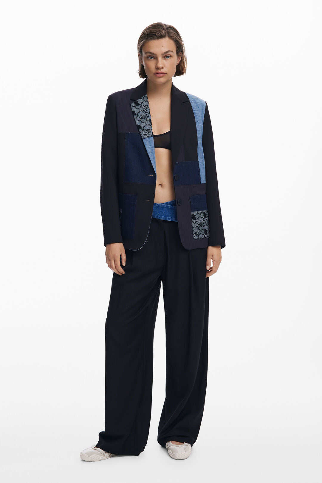 DESIGUAL PATCHWORK BLAZER