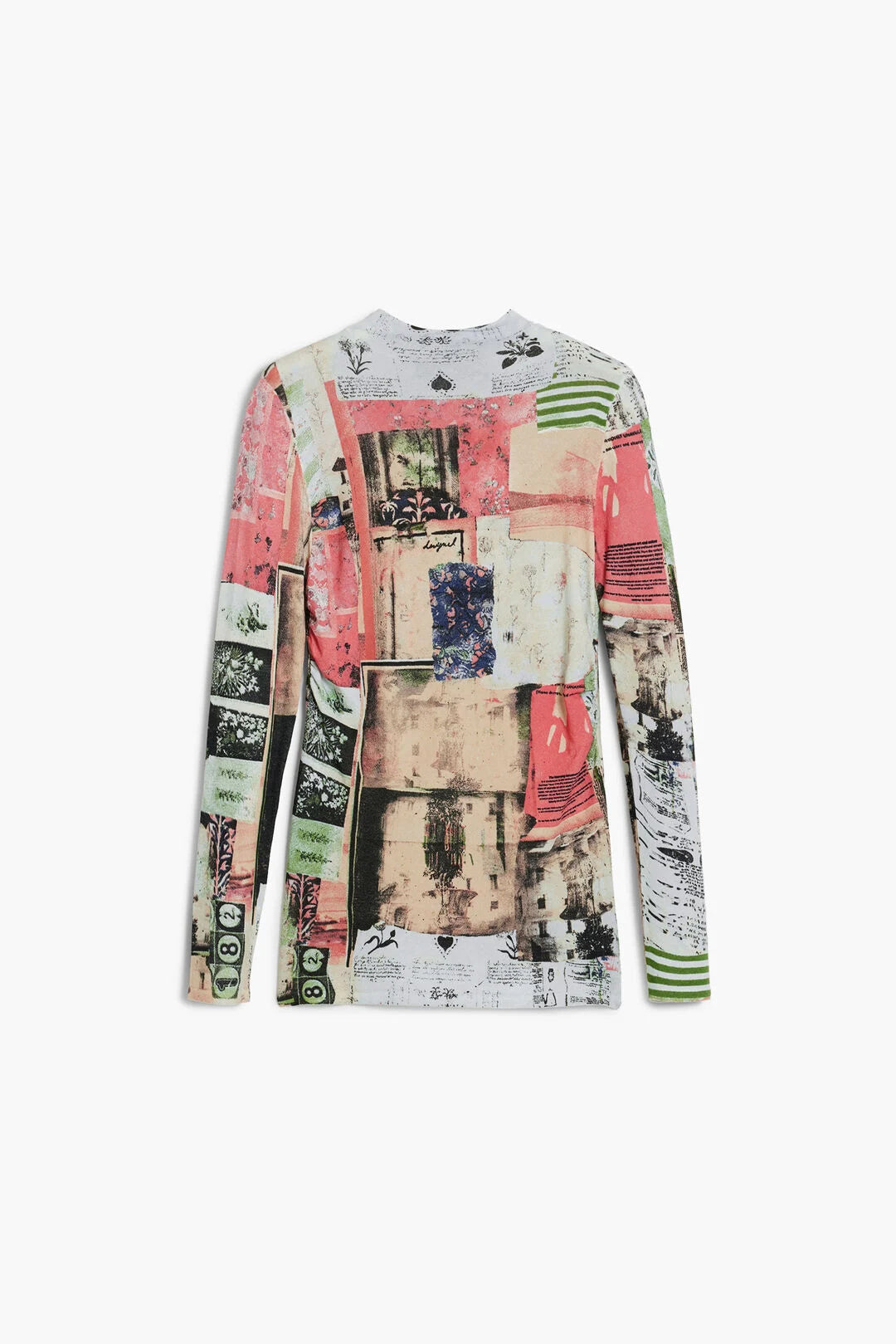 DESIGUAL FINE POSTCARD SWEATER