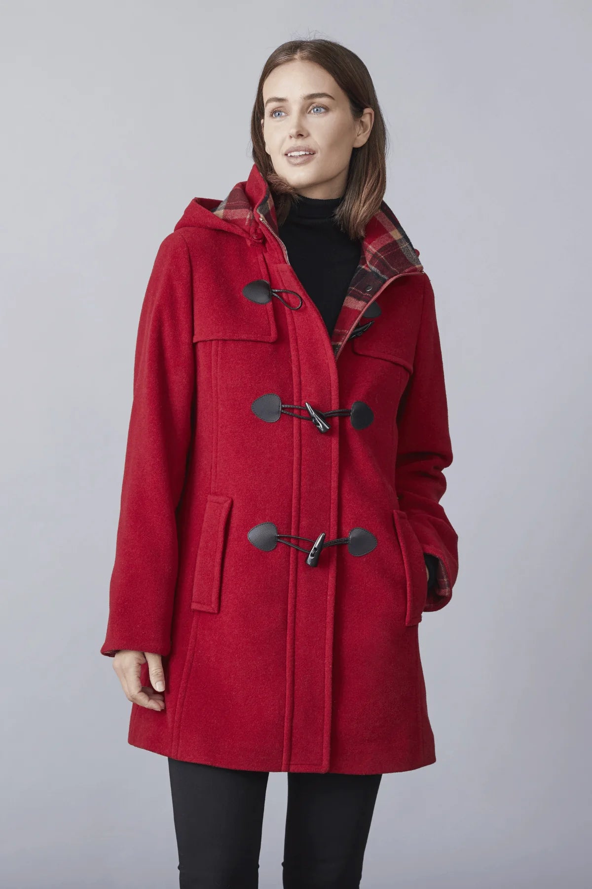 JUNGE COAT IN RED