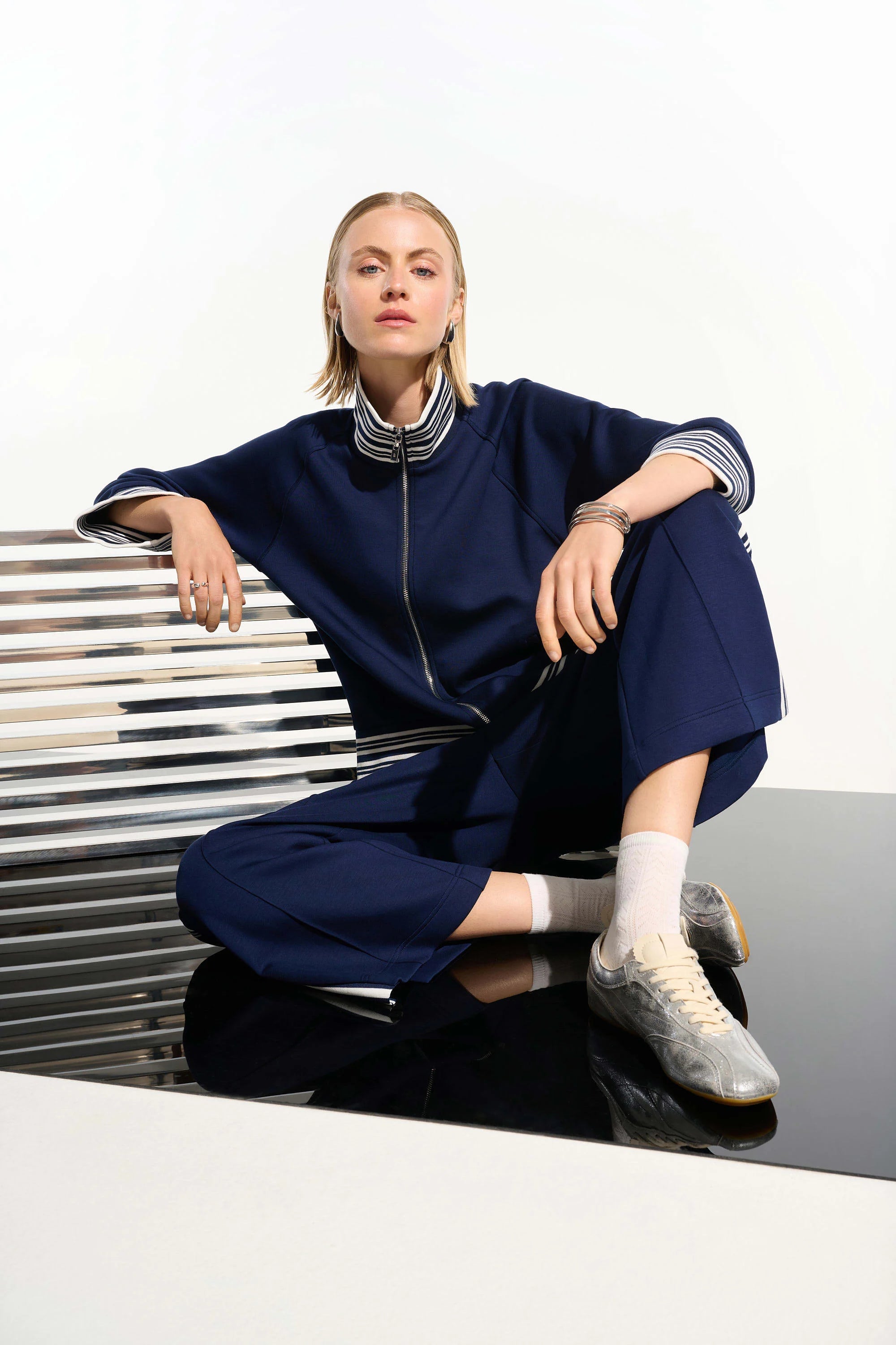 SCUBA JERSEY PULL-ON CULOTTE PANTS 261618