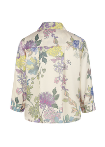 RIANI BLOUSE WITH GARDEN PRINT