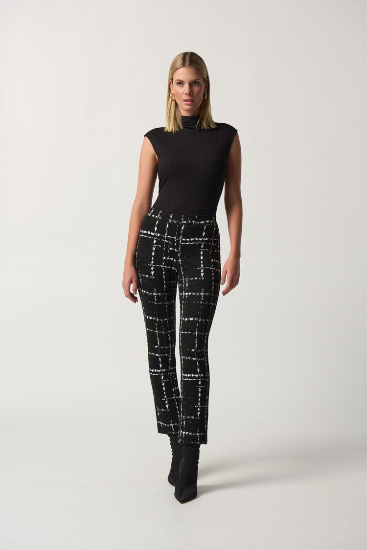 PLAID SLIM FIT PANT