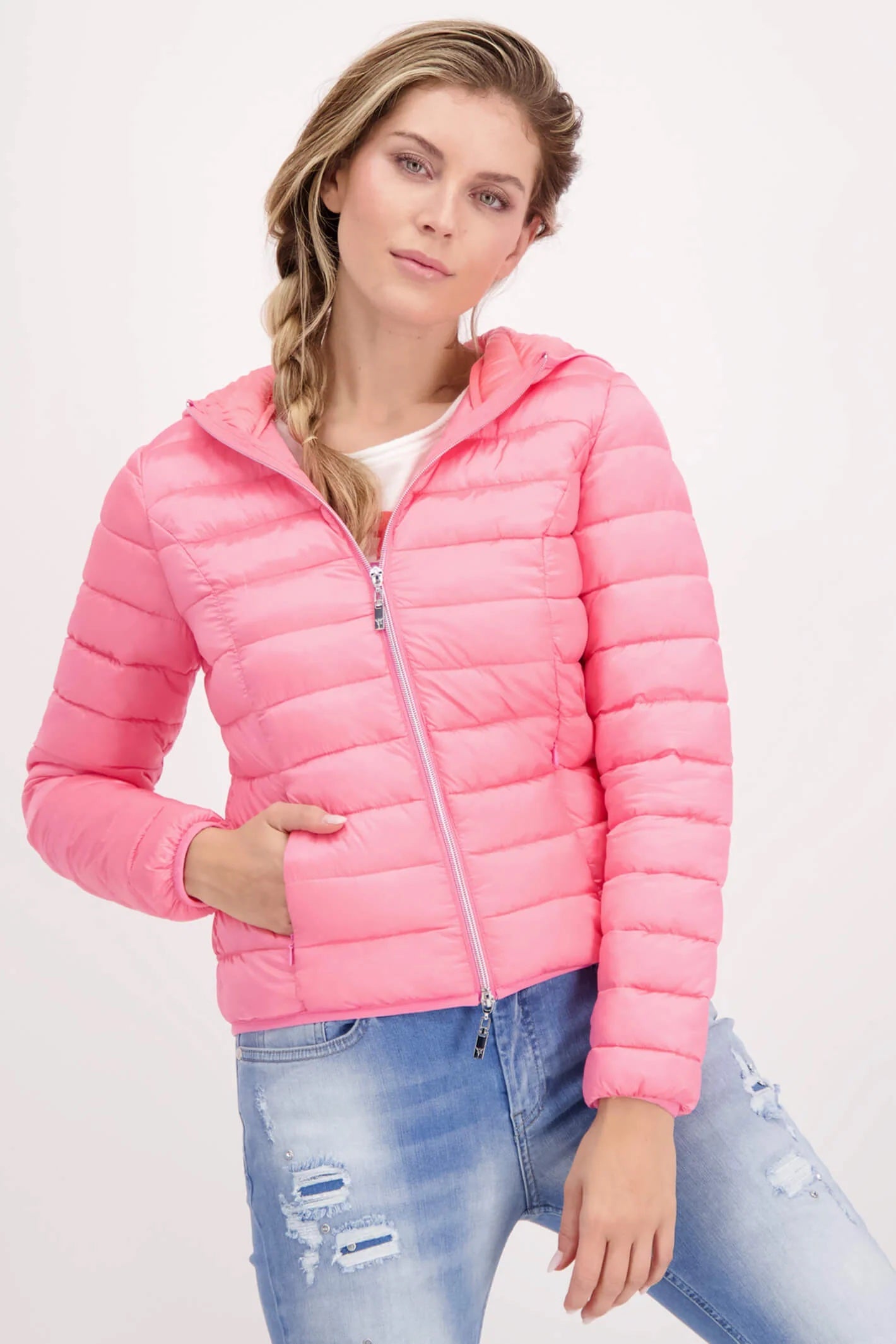 CHIC PADDED HOODED JACKET