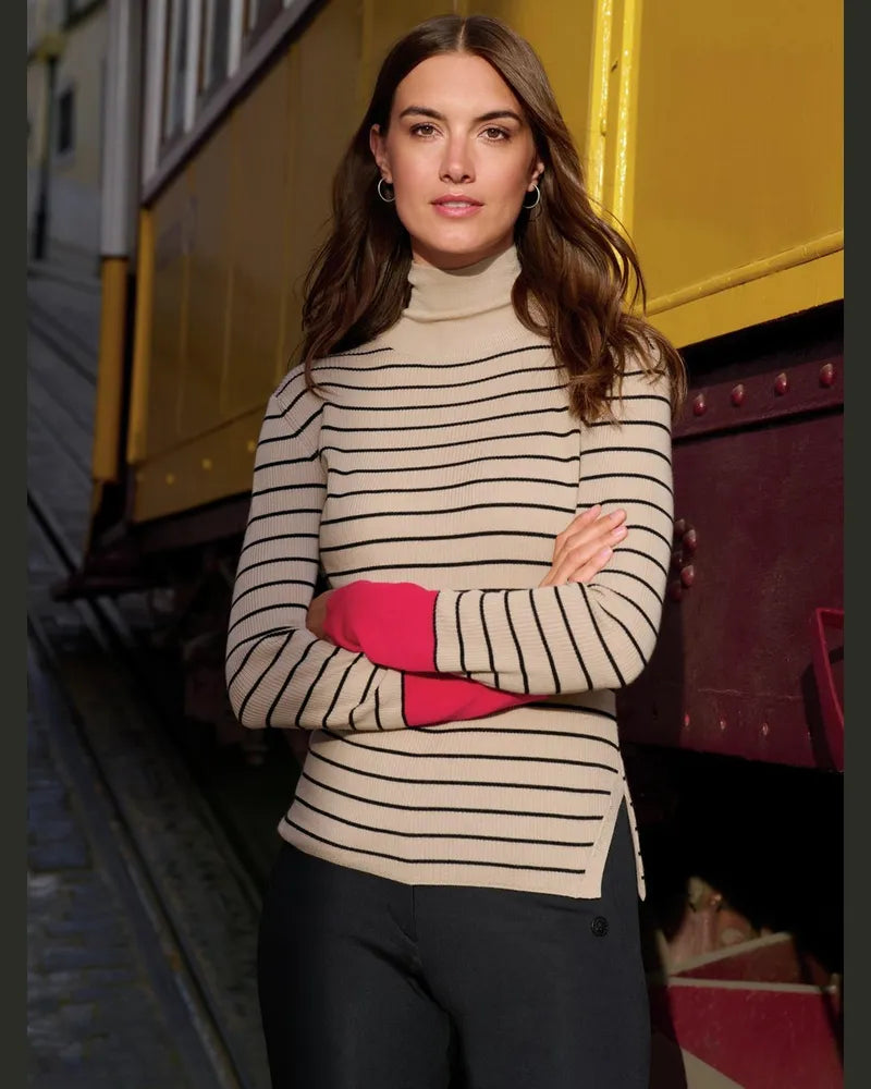 SPORTALM SOFT FITTED SWEATER