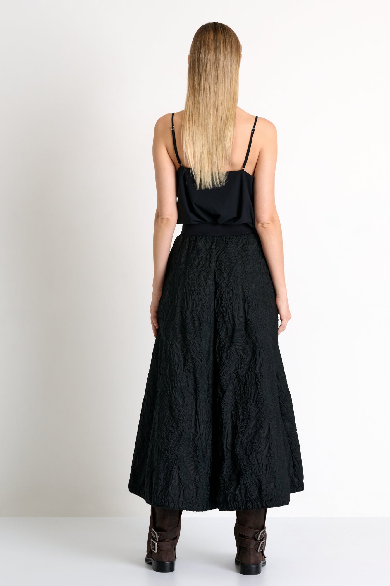 SHAN FLARED MAXI SKIRT