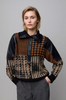 ALDO MARTINS HOUNDSTOOTH KNIT SWEATER