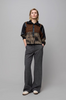 ALDO MARTINS HOUNDSTOOTH KNIT SWEATER
