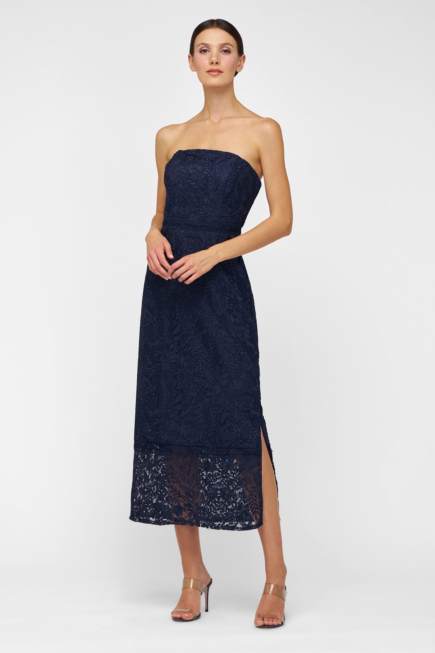 GIA TEA LENGTH DRESS