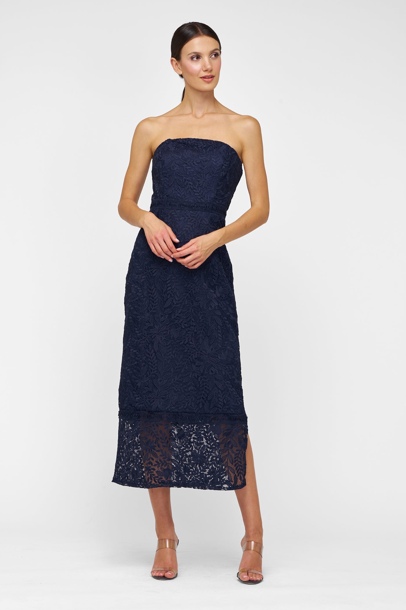 GIA TEA LENGTH DRESS