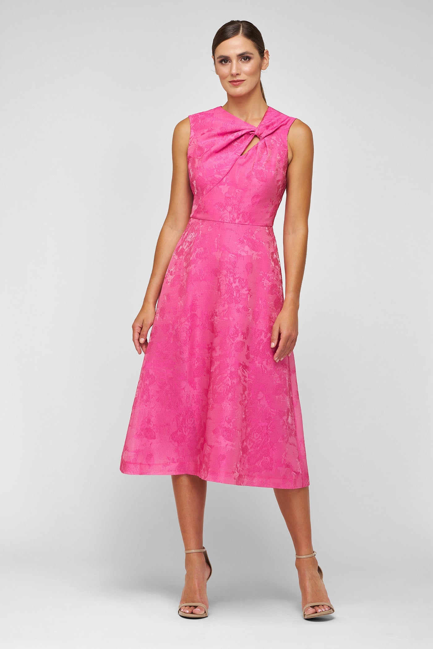 KAY UNGER VALENCIA MIDI DRESS