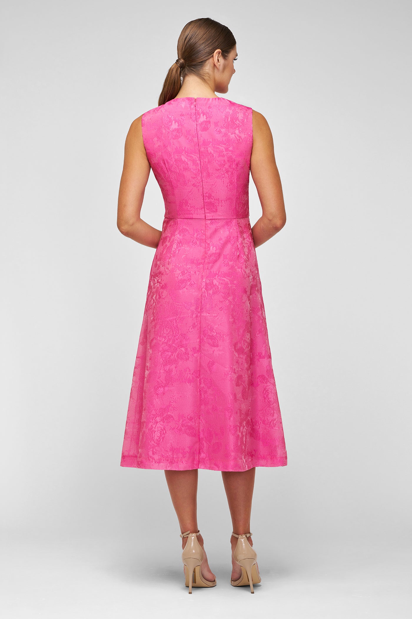 KAY UNGER VALENCIA MIDI DRESS