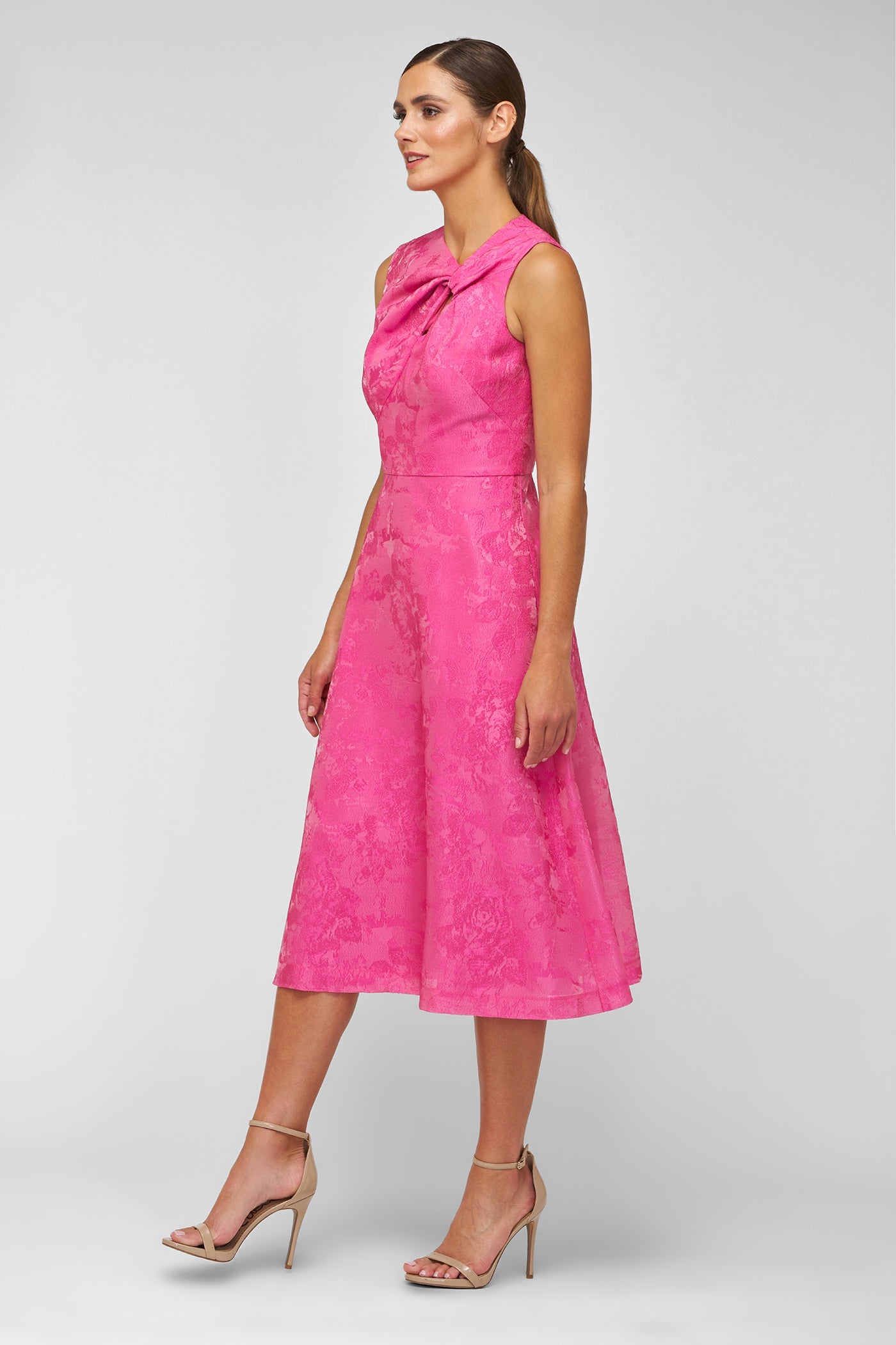 KAY UNGER VALENCIA MIDI DRESS