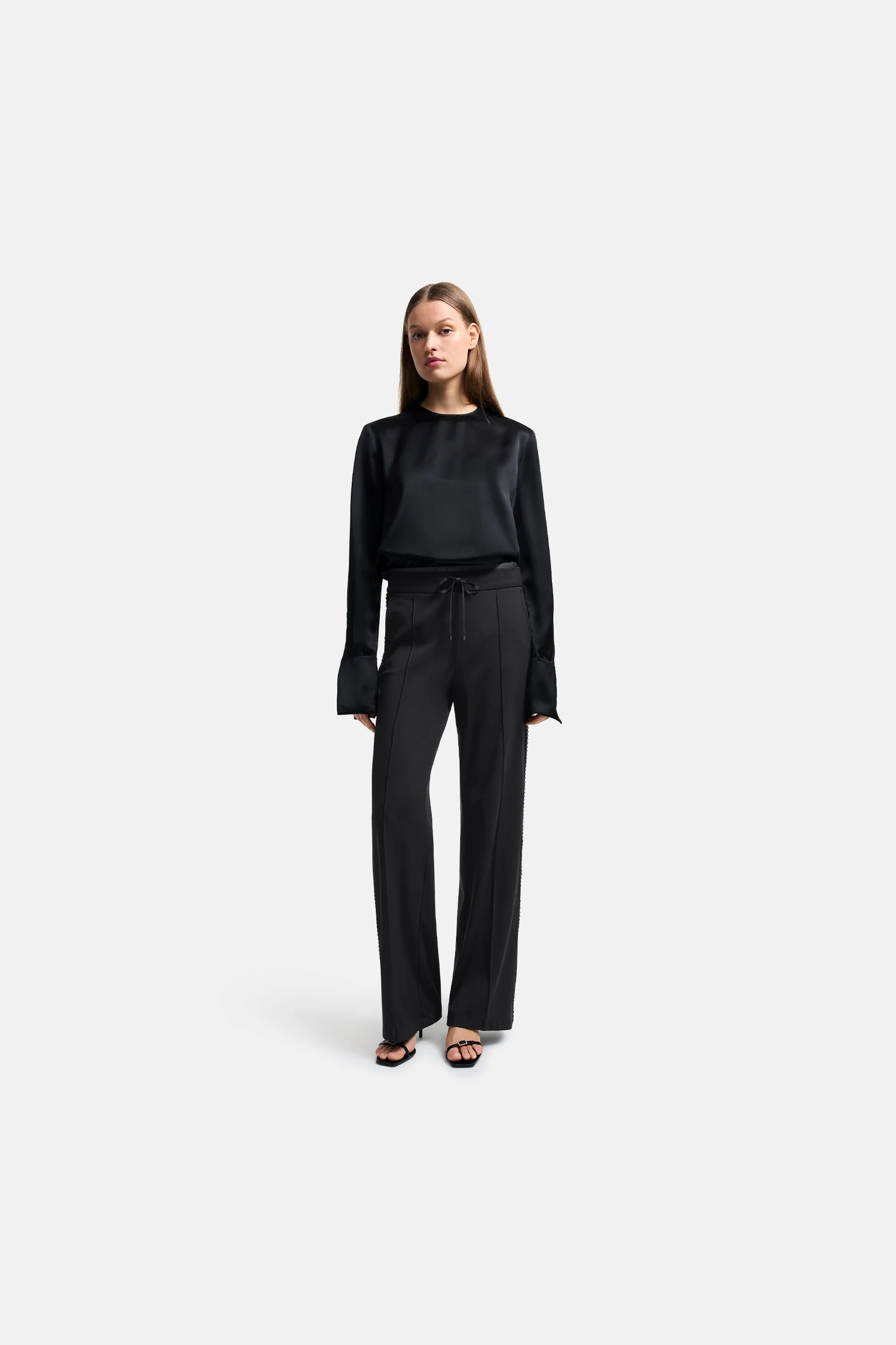 CAMBIO AVA GALON DRESS PANT WITH DETAILED SIDE