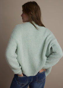 SUMMUM SHORT ALPACA-BLEND CARDIGAN