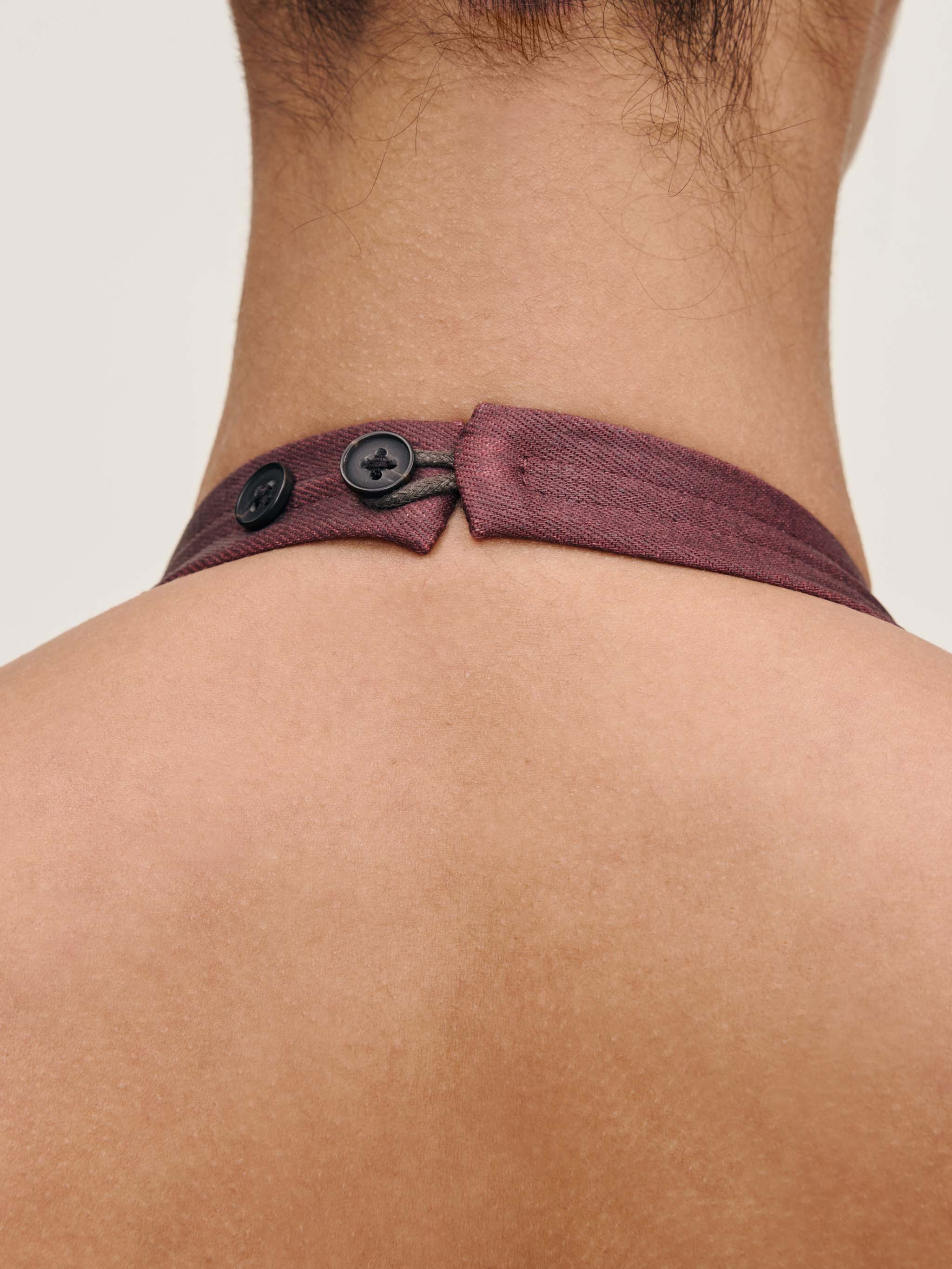 DL 1961 SAFFRON COATED ESME HALTER MIDI DRESS