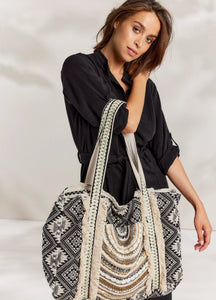 TOTE BAG WITH BEADS - SUMMUM