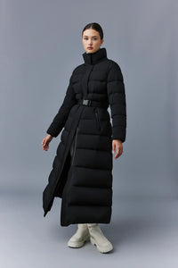 MACKAGE CALINA-CITY Stretch down maxi coat  DOWN TO -15ºC