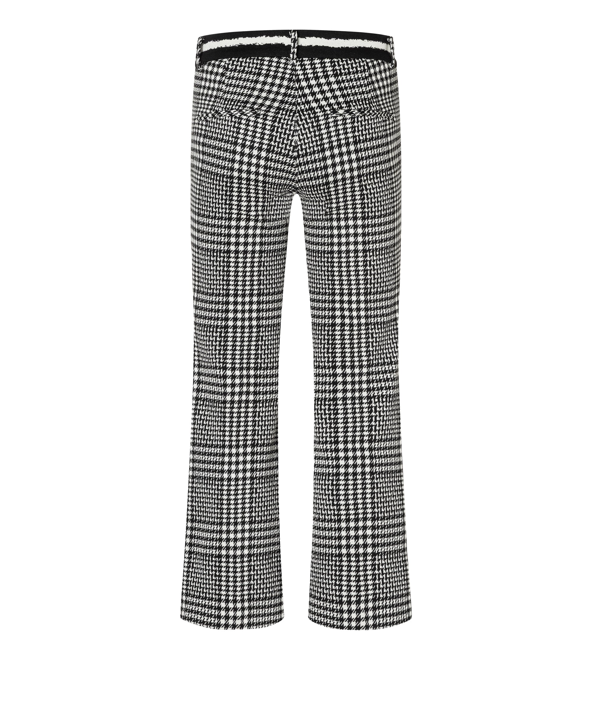 CAMBIO FRANCOISE TARTAN BLACK/CREAM