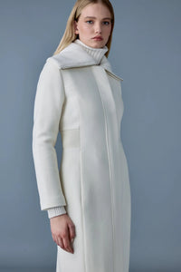 MACKAGE CLARICE Double-face wool coat with smocked detailing  DOWN TO -5ºC