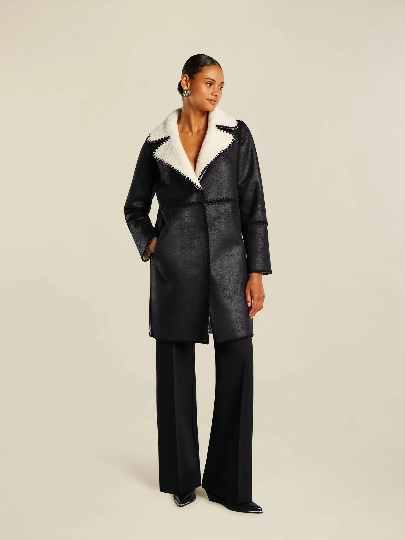 BEAUMONT DARINA REVERSIBLE COAT