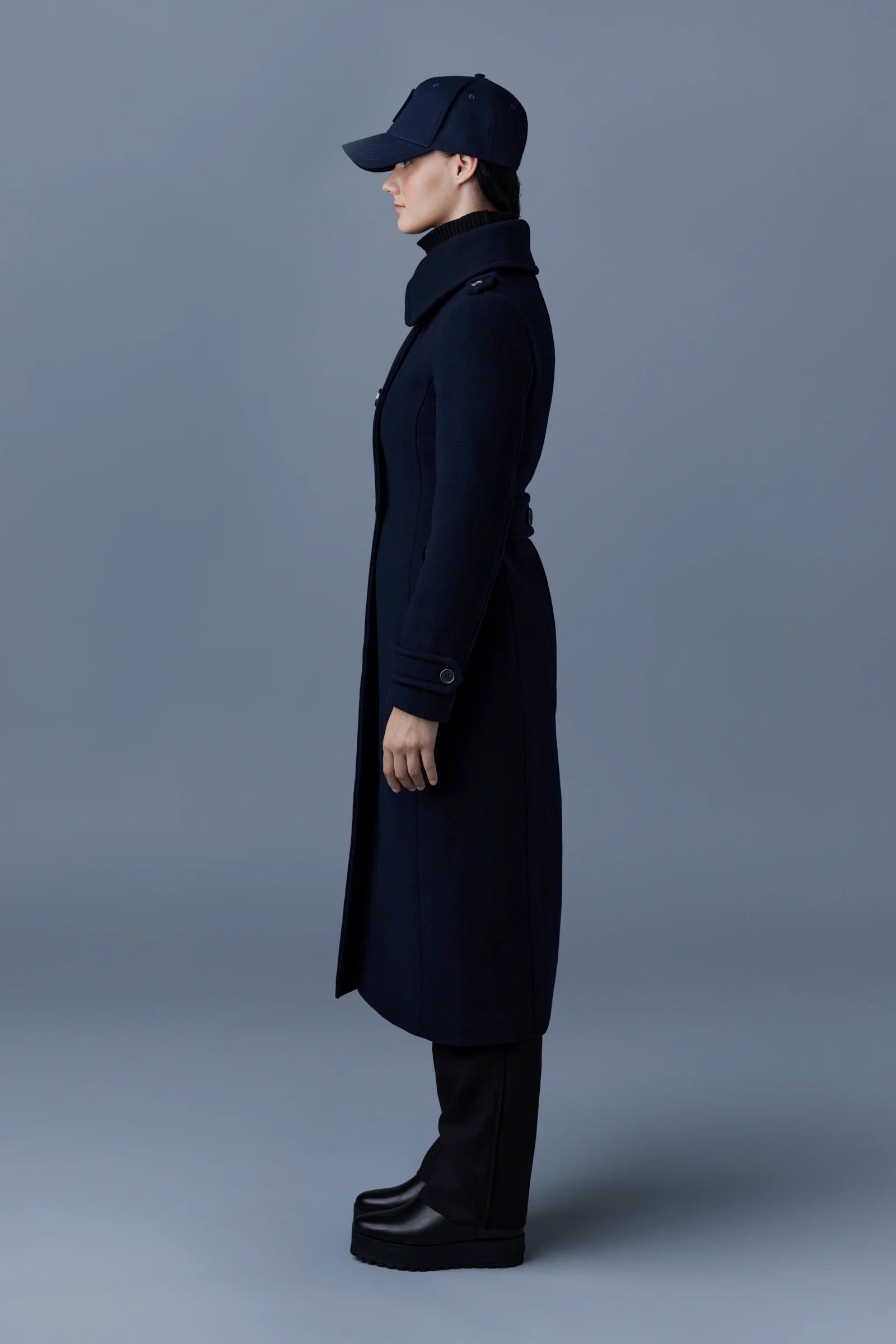 MACKAGE ELODIE-R double face wool tailored coat  DOWN TO -5ºC