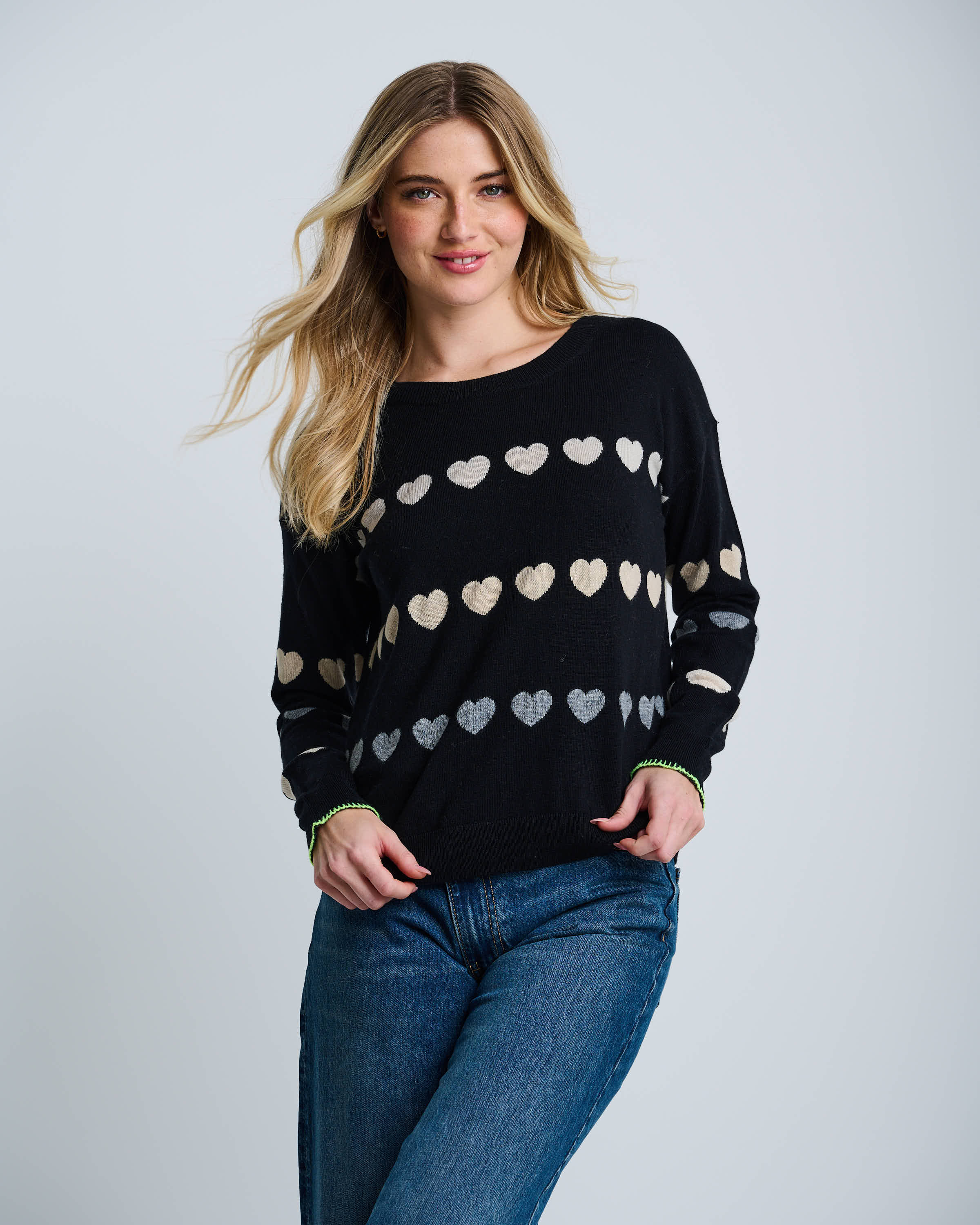 LISA TODD LOVE TRACK SWEATER