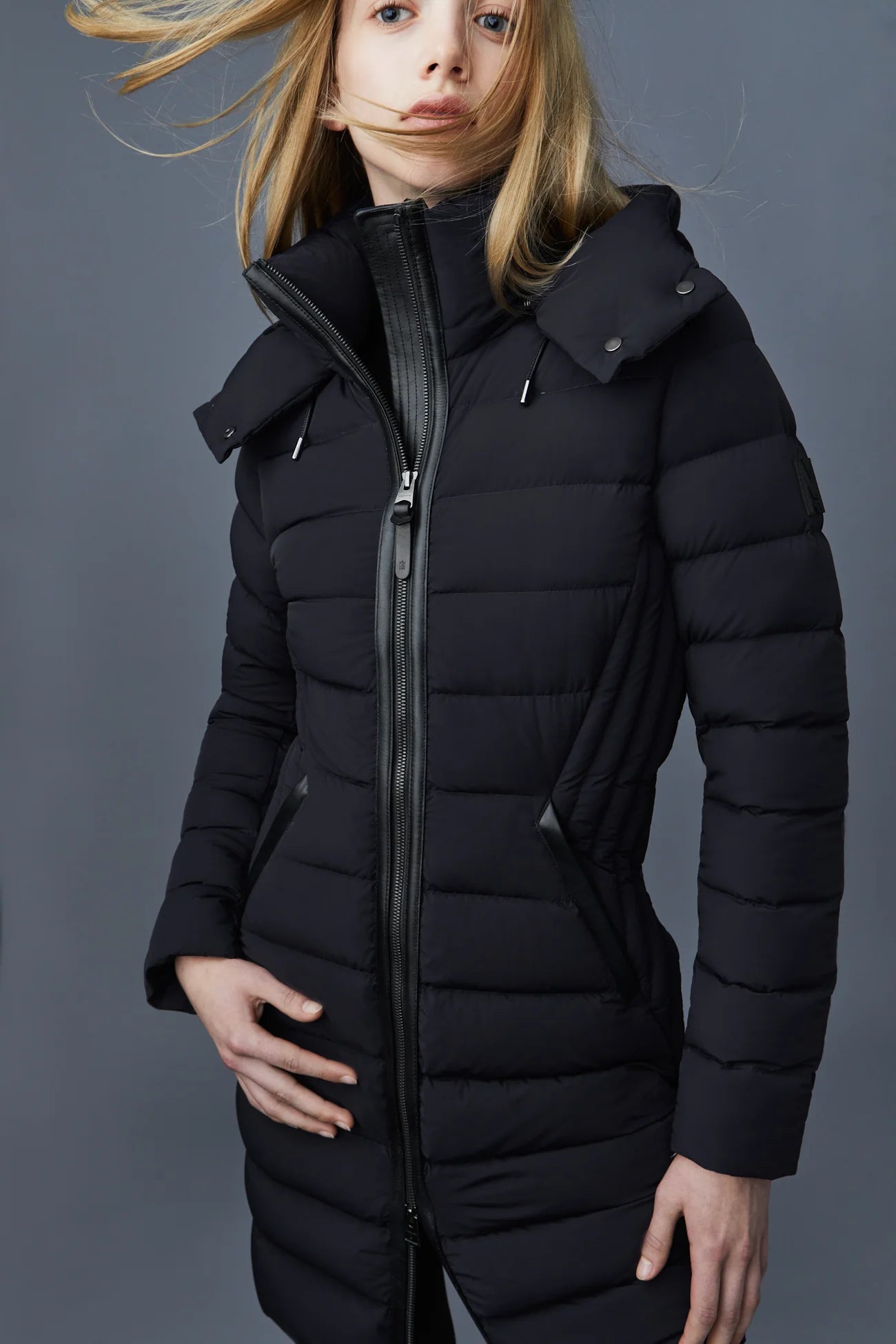 MACKAGE FARREN Agile-360 down coat with removable hood  DOWN TO -10ºC