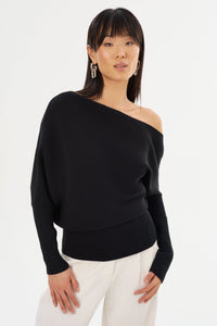 LA MARQUE LORRAINE | KNIT OFF SHOULDER TOP