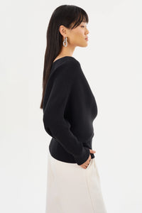 LA MARQUE LORRAINE | KNIT OFF SHOULDER TOP